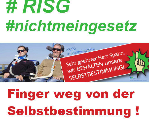 Demo für den Erhalt der Selbstbestimmung #RISG